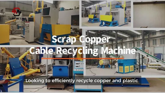 Cable Wire Copper Granulator Machine Scrap Copper Wire Separator Machine