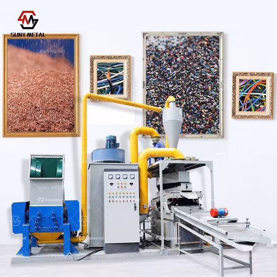 Waste Cable Wire Granulator Machine
