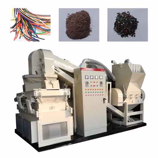 Automatic Wire Granulator Scrap Metal Copper Cable Machine