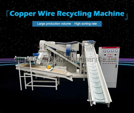 Automatic Wire Granulator Scrap Metal Copper Cable Machine