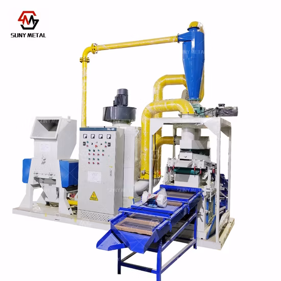 Machine de granulation de fil de câble de rebut