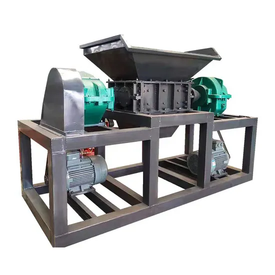 Machine de déchiquetage de concassage de tissu en plastique en bois multifonctionnel industriel